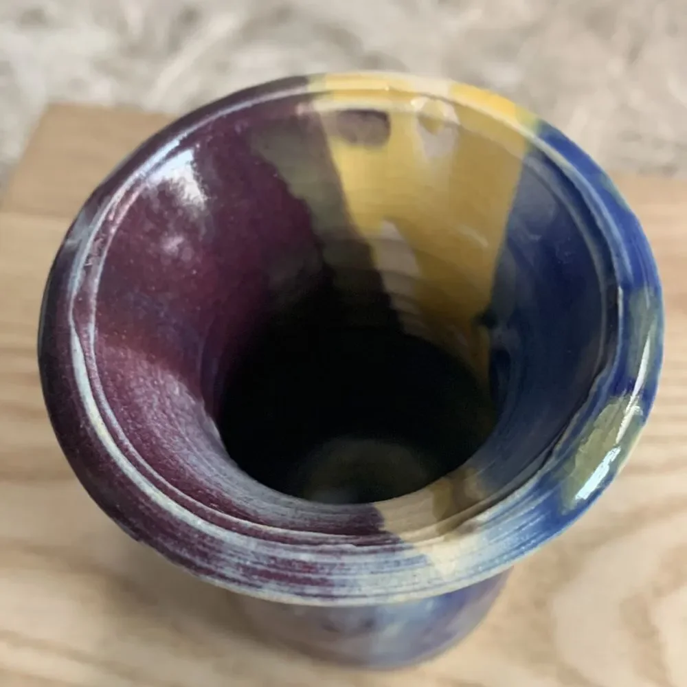 Handmade Small Studio Art Pottery Vase